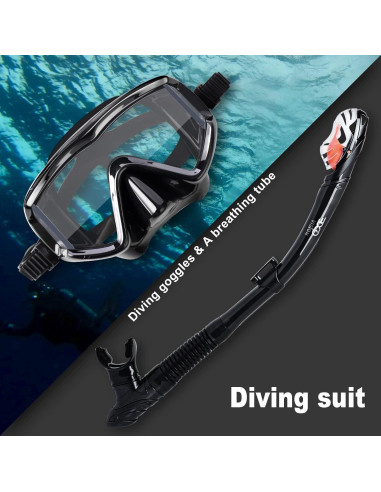 Conjunto de Snorkel EXP VISION EX4300T-PC-3w Antivaho