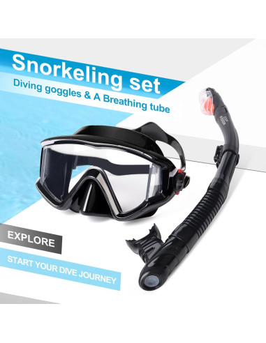 Conjunto de Snorkel EXP VISION EX4300T-PC-3w Antivaho