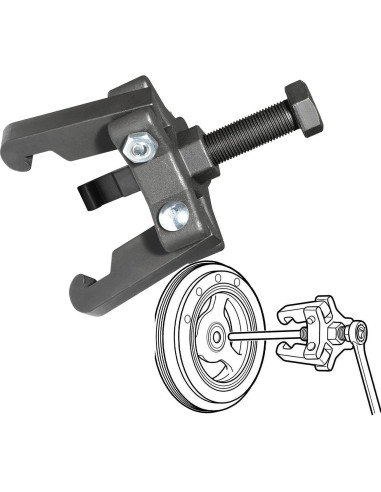 Extractor de Polea de Amortiguador DPTOOL 3 Garras Mejorado