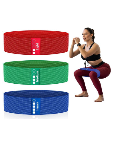 Bandas de Resistencia Coniflor RB-0001-3-RGB - Juego de 3