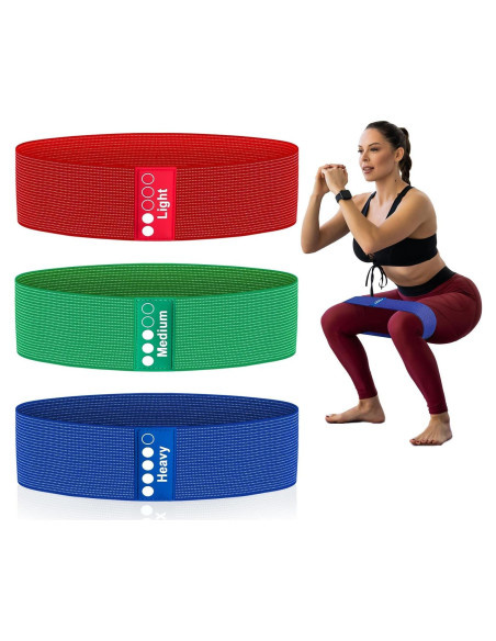 Bandas de Resistencia Coniflor RB-0001-3-RGB - Juego de 3