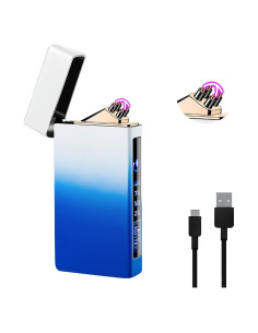 Encendedor Electrónico TIKIUKI Doble Arco Recargable USB
