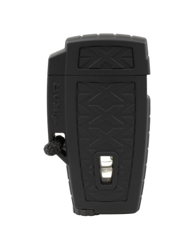 Encendedor Xikar Stratosphere II Jet Negro a Prueba de Viento