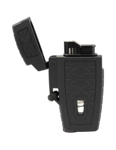 Encendedor Xikar Stratosphere II Jet Negro a Prueba de Viento 2