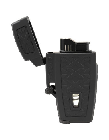 Encendedor Xikar Stratosphere II Jet Negro a Prueba de Viento