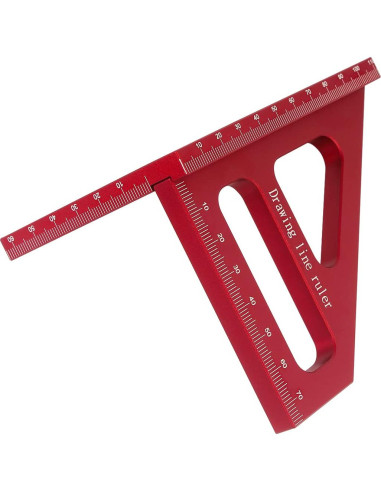 Regla de Medición Multi-Angulo KETIPED 11.1x8.5cm Aluminio