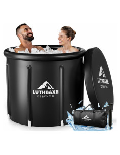 Bañera de Hielo LUTHBAXE Inflable 514L Portátil