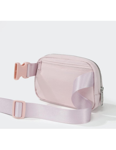 Bolso de Cintura Pander Rosa Correa Ajustable 1L