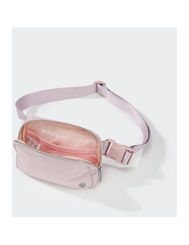 Bolso de Cintura Pander Rosa Correa Ajustable 1L