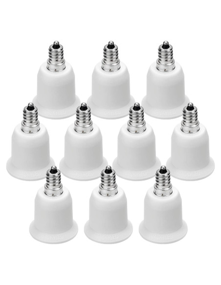 Adaptador E12 a E26 JACKYLED 10 Piezas 150W