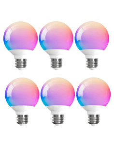 Bombillas LED G25 iLC, 6W, 600LM, 16M colores, control app