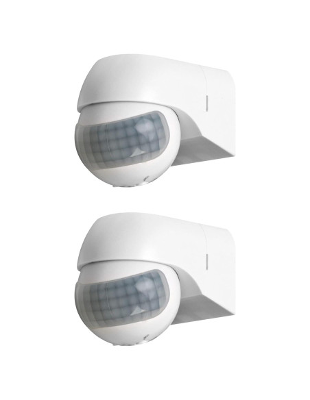 Interruptor de Luz QWORK con Sensor PIR 110-220V 2 Pzas
