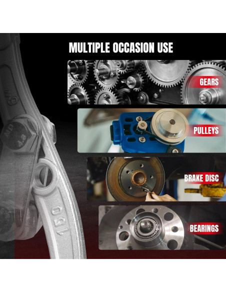 Juego de Extractores BIG RED 3 Piezas Garras Reversibles