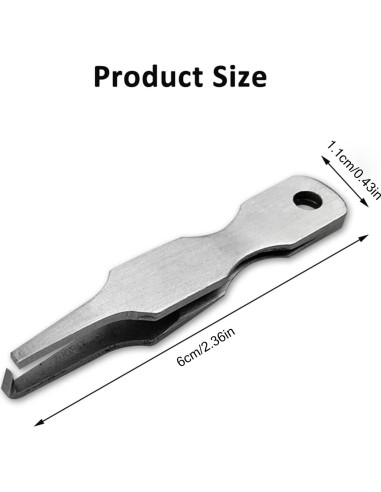 Alicates Mini Youngy para Pesca 7.79x4.09 cm Rápidos