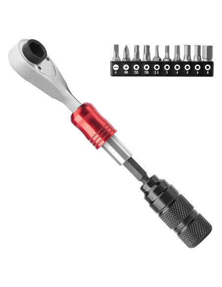 Juego de Llave de Carraca ROCKBROS 1/4" Hexágono 2.5-8mm