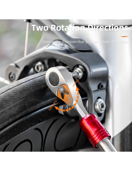 Juego de Llave de Carraca ROCKBROS 1/4" Hexágono 2.5-8mm