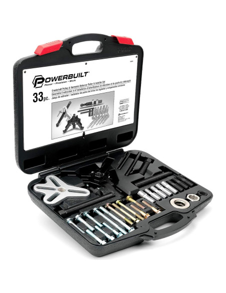 Kit de Herramientas Powerbuilt 33 Piezas Balancines Armónicos