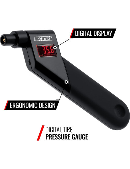 Medidor de Presión de Neumáticos Digital Accutire MS-4021B
