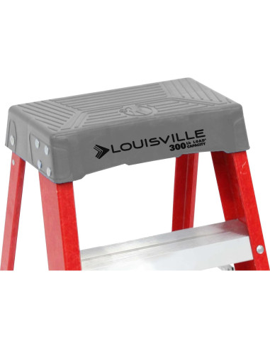 Escalera de Fibra de Vidrio Louisville 2 Pies 136 kg Industrial