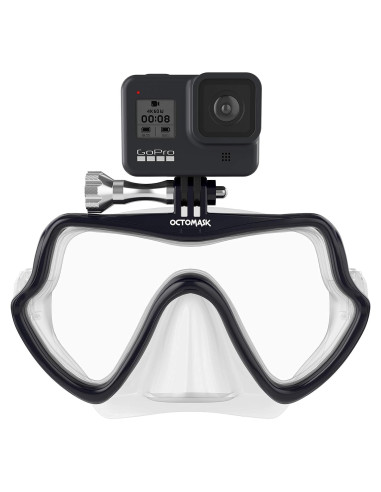Máscara de buceo OCTOMASK con soporte para GoPro - Talla única