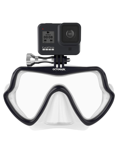 Máscara de buceo OCTOMASK con soporte para GoPro - Talla única Máscara de buceo OCTOMASK con soporte para GoPro - Talla única