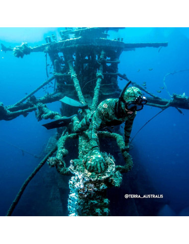 Máscara de buceo OCTOMASK con soporte para GoPro - Talla única