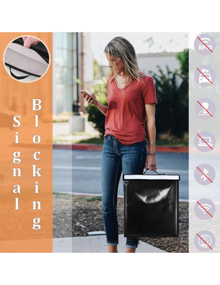 Bolsas Faraday Opastry 5 Piezas para Laptops y Teléfonos Bolsas Faraday Opastry 5 Piezas para Laptops y Teléfonos