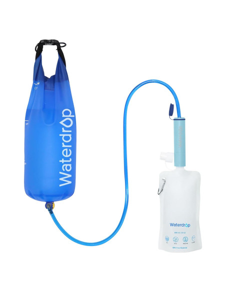 Filtro de Agua Gravity Waterdrop 5,300 L, Purificador Azul