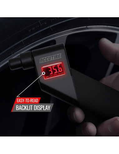 Medidor de Presión de Neumáticos Digital Accutire MS-4021B