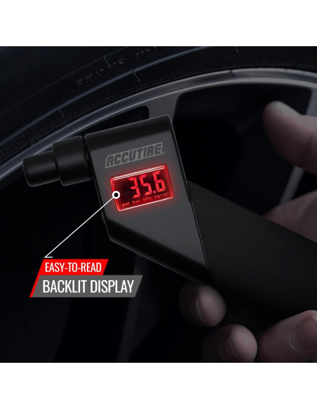 Medidor de Presión de Neumáticos Digital Accutire MS-4021B