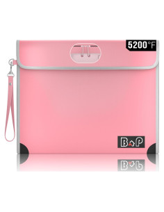 Bolsa Documentos a Prueba de Fuego BALAPERI 35.31x26.92cm Rosa