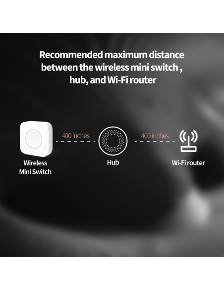 Interruptor Mini Inalámbrico Aqara WXKG11LM Zigbee 3 Vías
