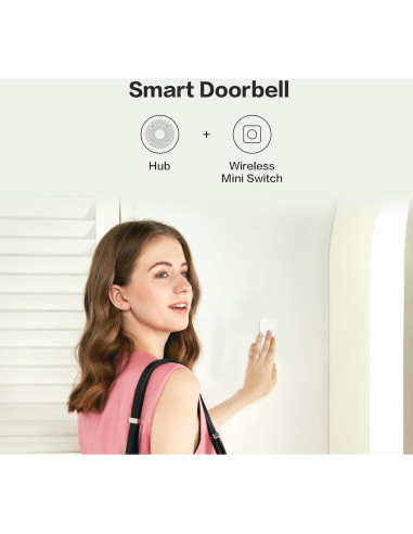 Interruptor Mini Inalámbrico Aqara WXKG11LM Zigbee 3 Vías