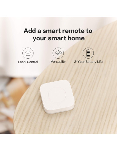 Interruptor Mini Inalámbrico Aqara WXKG11LM Zigbee 3 Vías