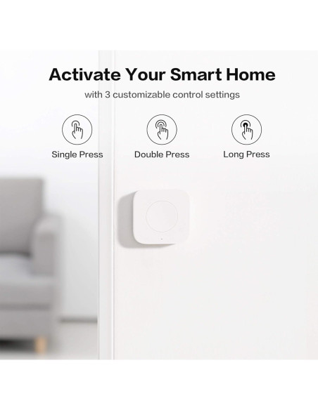 Interruptor Mini Inalámbrico Aqara WXKG11LM Zigbee 3 Vías