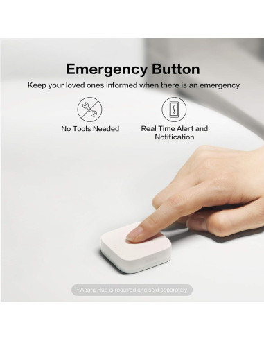 Interruptor Mini Inalámbrico Aqara WXKG11LM Zigbee 3 Vías