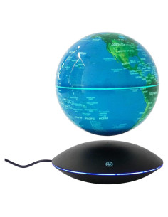 Globo Flotante Magnético LIQUTIYS 15,24 cm LED Azul