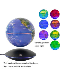 Globo Flotante Magnético LIQUTIYS 15,24 cm LED Azul 2