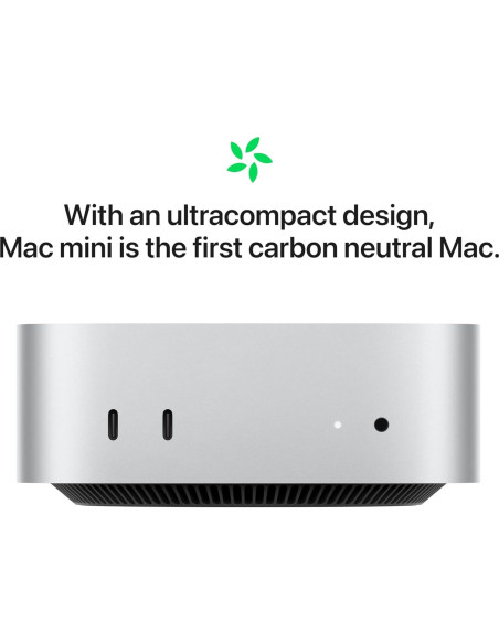 Apple Mac Mini 2024 con chip M4, 16GB RAM, 256GB SSD