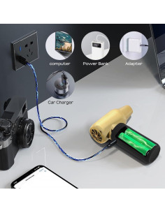 Soplador de Aire Comprimido MEN'S GROOMING CADEE-011 3 Velocidades 2