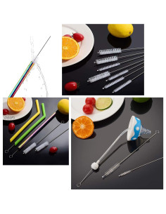 Juego de 10 Cepillos Limpiadores de Tubos Desin 20.32 cm 2