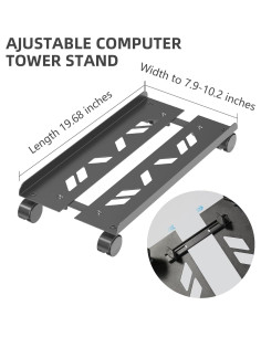 Soporte de Torre de Computadora HV HORI-VERTI Ajustable 2