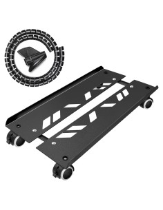 Soporte para Torre de PC Seloom Ajustable con Ruedas