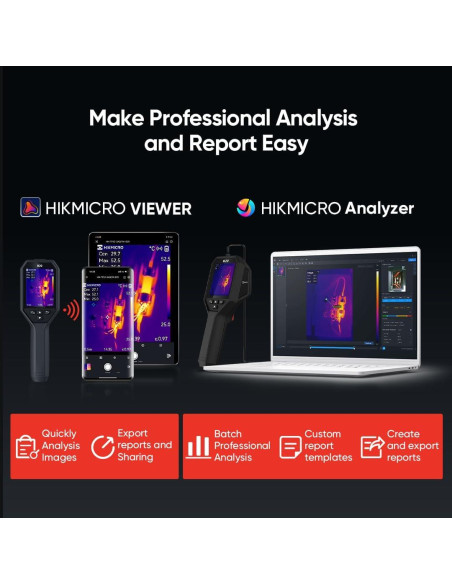 Cámara Termográfica HIKMICRO B20 2MP WiFi 256x192