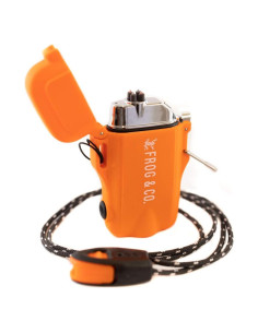 Encendedor Eléctrico Impermeable Survival Frog 2.0 - Doble Arco