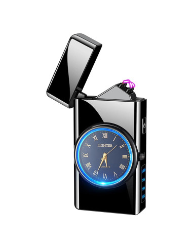 Encendedor Eléctrico USB RSBYE Doble Arco Resistente al Viento