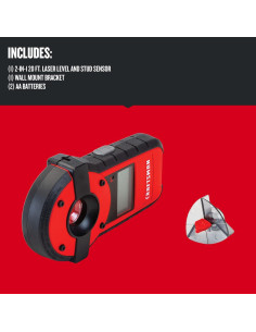 Nivel Láser CRAFTSMAN CMHT77636 con Sensor y Rango 6,10 m 2
