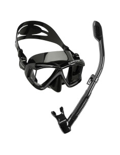 Kit Snorkel y Máscara Cressi Pano 4 y Supernova Dry
