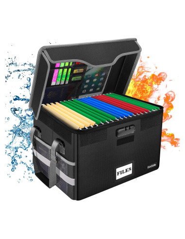 Caja de Documentos a Prueba de Fuego DocSafe 35L con Cerradura