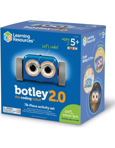 Robot de Programación Botley 2.0 Learning Resources 78 Piezas